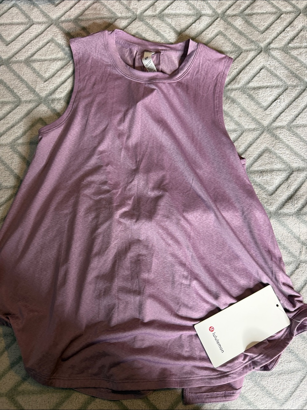 lululemon athletica Lavender Muscle Tee Tank